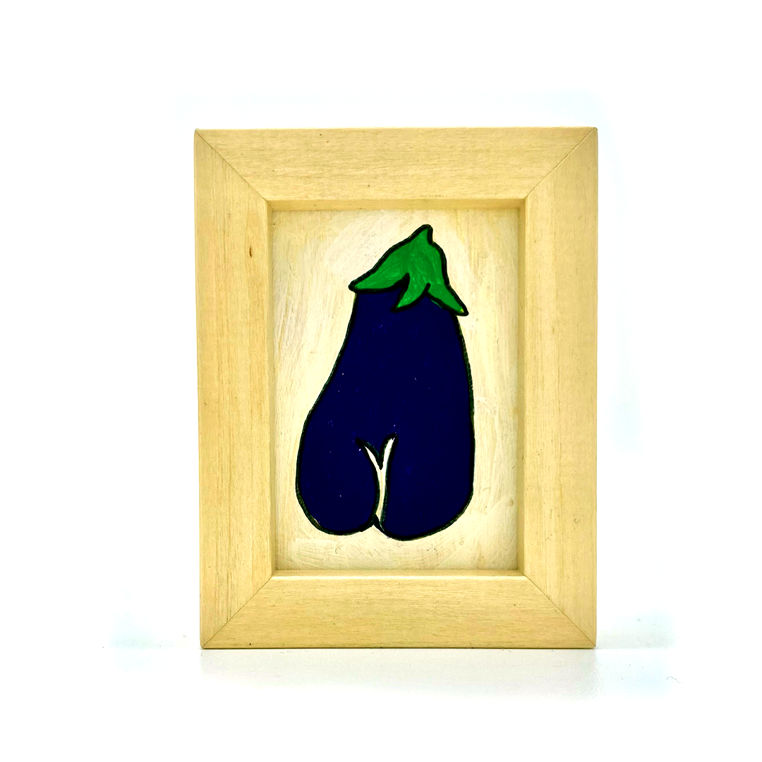 Aubergine Painting
