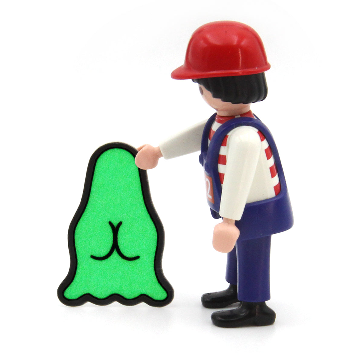 FANCY ASS Ghost Glow-in-the-Dark Sticker