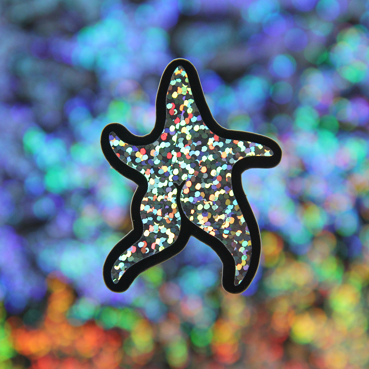 FANCY ASS Star Glitter Sticker